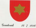 Wapen van Gouderak/Coat of arms (crest) of Gouderak