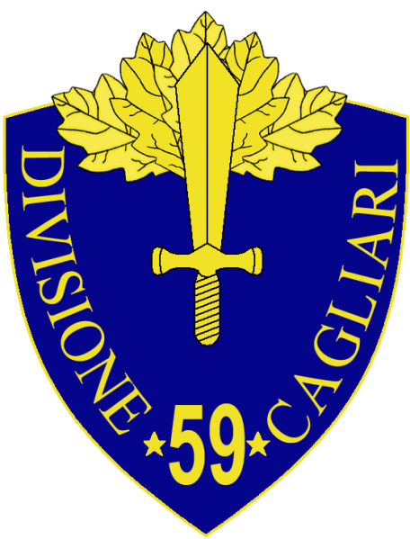 File:59th Infantry Division Cagliari, Italian Army.png
