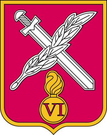 Coat of arms (crest) of 6th Mechanized Brigade, Ukrainian Army