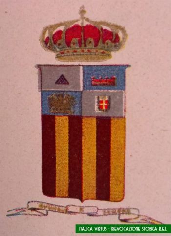 Coat of arms (crest) of the Complementary Officer's School of Army Artillery, Royal Italian Army