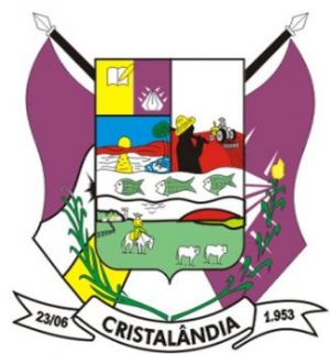 Brasão de Cristalândia/Arms (crest) of Cristalândia