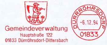 Wappen von Dürrröhrsdorf-Dittersbach/Coat of arms (crest) of Dürrröhrsdorf-Dittersbach