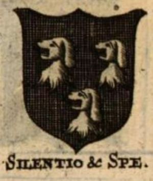 Arms (crest) of Joseph Hall