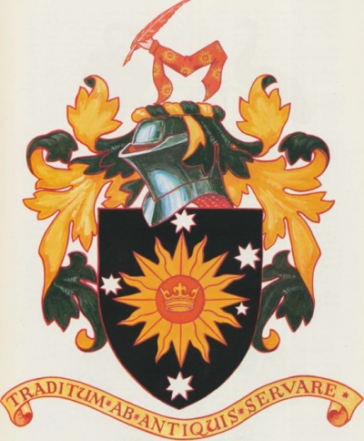 Coat of arms (crest) of Heraldry Society of Australia