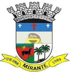 Brasão de Mirante (Bahia)/Arms (crest) of Mirante (Bahia)