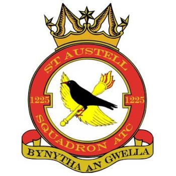 Coat of arms (crest) of the No 1225 (St Austell) Squadron, Air Training Corps