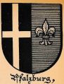 Wappen von Pfalzburg/ Arms of Pfalzburg