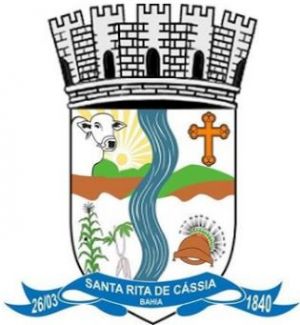 Brasão de Santa Rita de Cássia (Bahia)/Arms (crest) of Santa Rita de Cássia (Bahia)