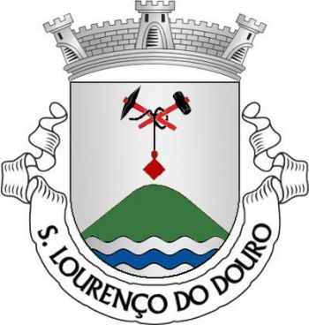 Brasão de São Lourenço do Douro/Arms (crest) of São Lourenço do Douro