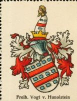 Wappen Freiherren Vogt von Hunolstein