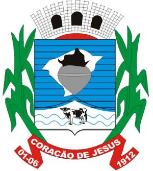 Arms (crest) of Coração de Jesus (Minas Gerais)