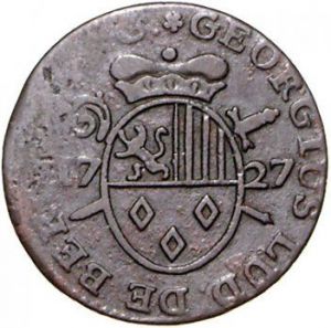 Arms of George Lodewijk van Bergen