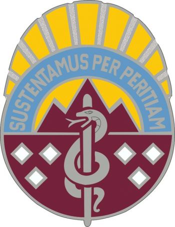 Coat of arms (crest) of MEDDAC Dugway Proving Ground, US Army