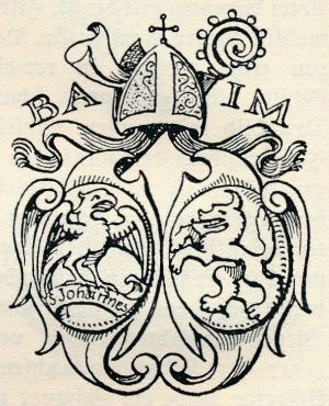 Arms (crest) of Benedikt Wolf