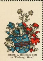 Wappen Johann von Rösebeck