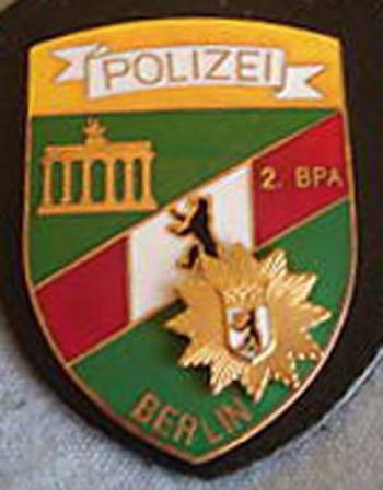 Coat of arms (crest) of 2nd Police Readiness Unit, Berlin Police