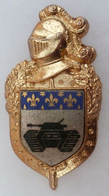Coat of arms (crest) of Armoured Group of the Mobile Gendarmerie, France