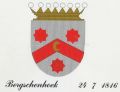Wapen van Bergschenhoek/Coat of arms (crest) of Bergschenhoek
