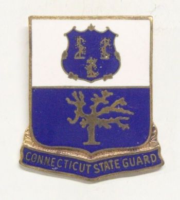 Coat of arms (crest) of the Connecticut State Guard, USA