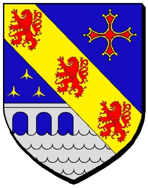 Blason de Genouillac (Creuse)/Arms (crest) of Genouillac (Creuse)