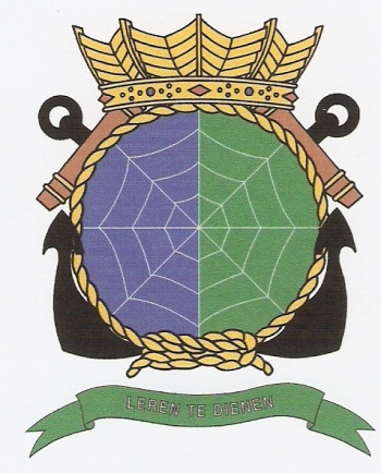 Coat of arms (crest) of the Logistics School Royal Navy, Netherlands Navy