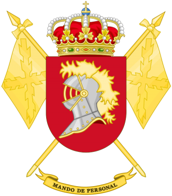 Coat of arms (crest) of the Personnel Command, Spanish Army