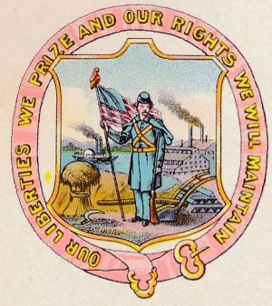 Coat of arms (crest) of Iowa