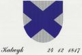 Wapen van Katwijk/Coat of arms (crest) of Katwijk