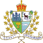 Arms of Peterborough]]Peterborough (county) a county in Ontario, Canada