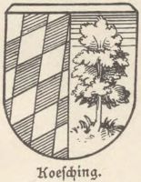 Wappen von Kösching/Arms of Kösching