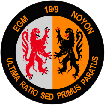 Blason de Mobile Gendarmerie Squadron 19-9, France/Arms (crest) of Mobile Gendarmerie Squadron 19-9, France