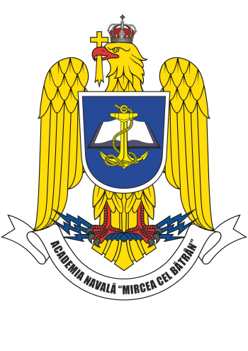 Coat of arms (crest) of the Naval Academy Mircea cel Bătrân, Romanian Navy