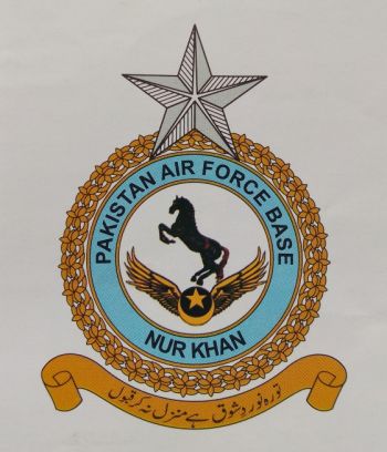 Coat of arms (crest) of the Pakistan Air Force Nur Khan