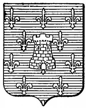 Arms (crest) of Louis-Charles-François de La Tour-Landorthe