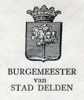 Wapen van Delden/Arms (crest) of Delden
