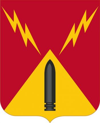 Coat of arms (crest) of 752nd Antiaircraft Artillery Gun Battalion, US Army