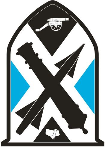 Coat of arms (crest) of the Artillery School General Carlos Julio Gil Colorado, Colombian Army