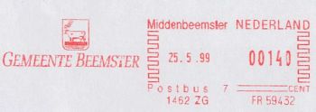 Wapen van Beemster/Arms (crest) of Beemster