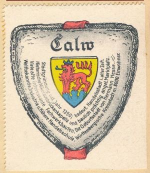 Wappen von Calw/Coat of arms (crest) of Calw