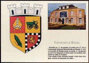 Arms of Fontaine-le-Bourg