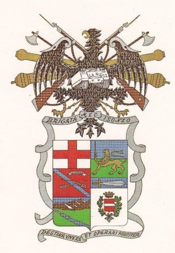 Coat of arms (crest) of the Mechanized Brigade Isonzo, Italian Army