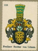Wappen Freiherr Seutter von Lötzen