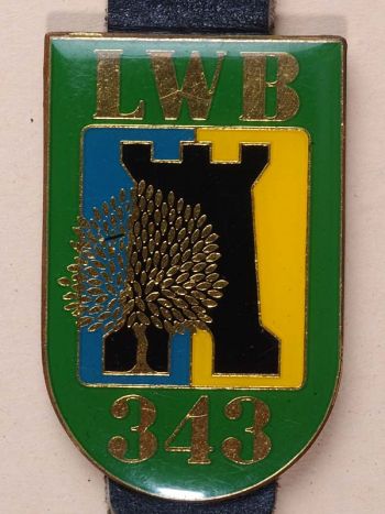 Coat of arms (crest) of the 343rd Landwehr Battalion, Austrian Army