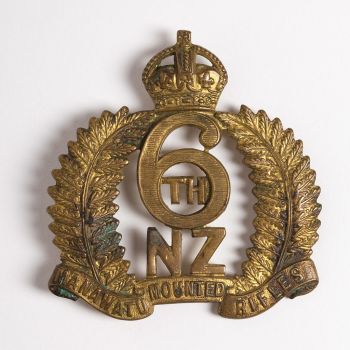 Coat of arms (crest) of the 6th Manawatu Mounted Rifles, New Zealand