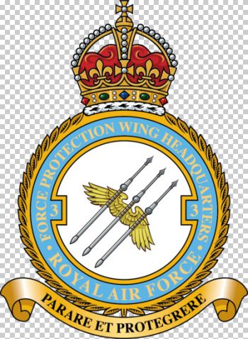 Coat of arms (crest) of No 3 Force Protection Wing, Royal Air Force