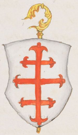 Arms (crest) of Christian (Abbot of Lucelle)