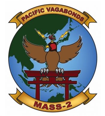Coat of arms (crest) of the MASS-2 Pacific Vagabonds,USMC