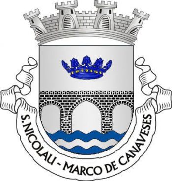 Brasão de São Nicolau (Marco de Canaveses)/Arms (crest) of São Nicolau (Marco de Canaveses)