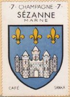Blason de Sézanne/Arms (crest) of Sézanne