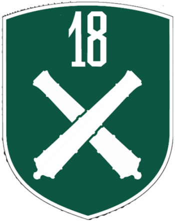 Coat of arms (crest) of 18th Artillery Regiment, Polish Army